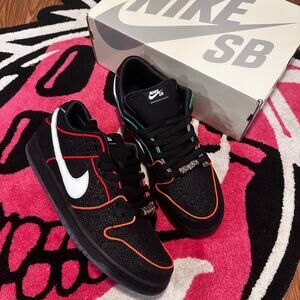 Nike SB Dunk Low Bronx Girls Skate – Size 12 – Black – New